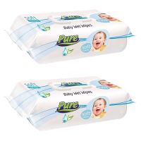 Влажные салфетки детские  Pure "Мягкое прикосновение", 120 шт
