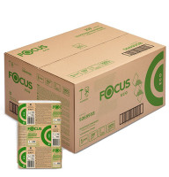 Полотенца бумажные FOCUS ECO (Фокус эко) Z-сложения 24х21,5 250