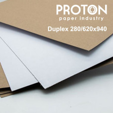 Упаковочный картон Proton Duplex MO 280/620х940 (Индия)