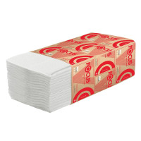 Полотенца бумажные FOCUS PREMIUM (Фокус премиум) V-сложения 2слойные 23х23/200 