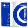 Бумага туалетная FOCUS OPTIMUM (Фокус оптимум) двухслойная 4 РУЛ, арт.5036770
