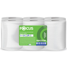 Полотенца бумажные FOCUS EXTRA QUICK (Фокус) 200M, 1слойные, втулка 50 мм