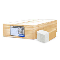 Бумага туалетная белая Focus Smart V-Fold, 2слойная