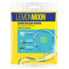 Салфетка вискозная Lemon Moon 30х38, L400M
