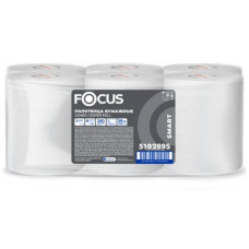 Полотенца бумажные Focus Smart с центральной подачей, 1слойные (целлюлоза)